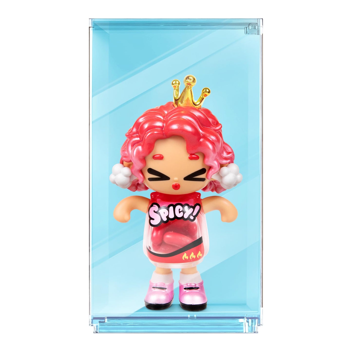 XOX KWEENIE Fearless Kweens Series Premium Figurine and Display Case