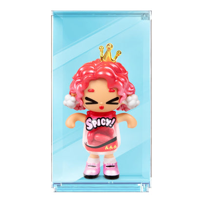 XOX KWEENIE Fearless Kweens Series Premium Figurine and Display Case