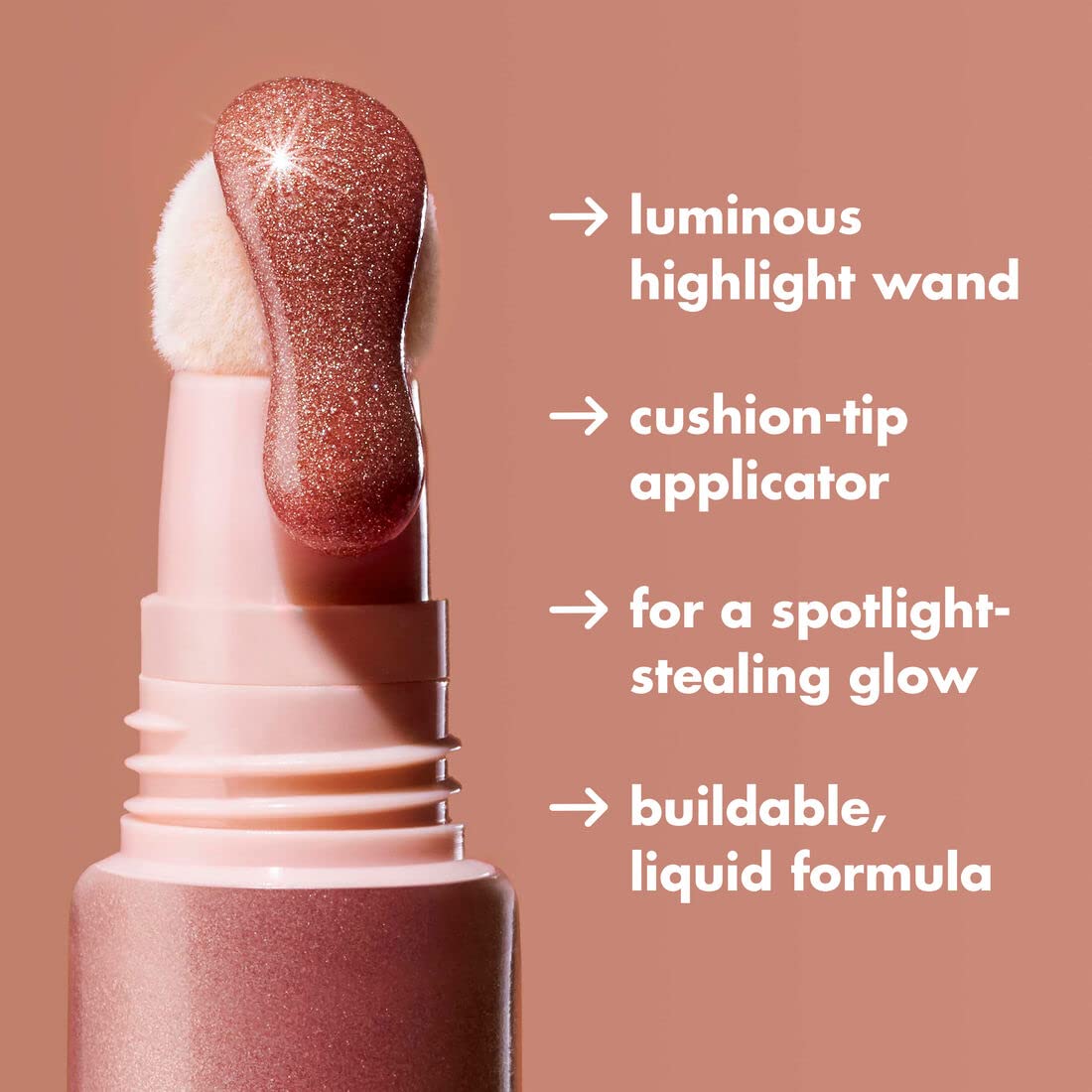 E.l.f. Halo Glow Highlight Beauty Wand Rose Quartz