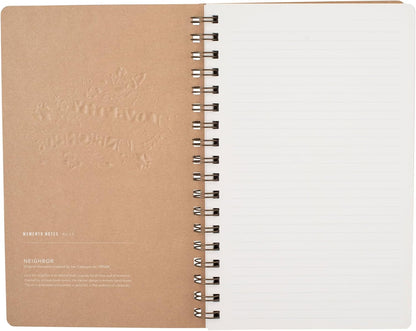 Fringe Studio Signature Paperback Spiral Journal, NEIGHBOR, 6 x 9.5, 160 pages, Memento Collection (140014)