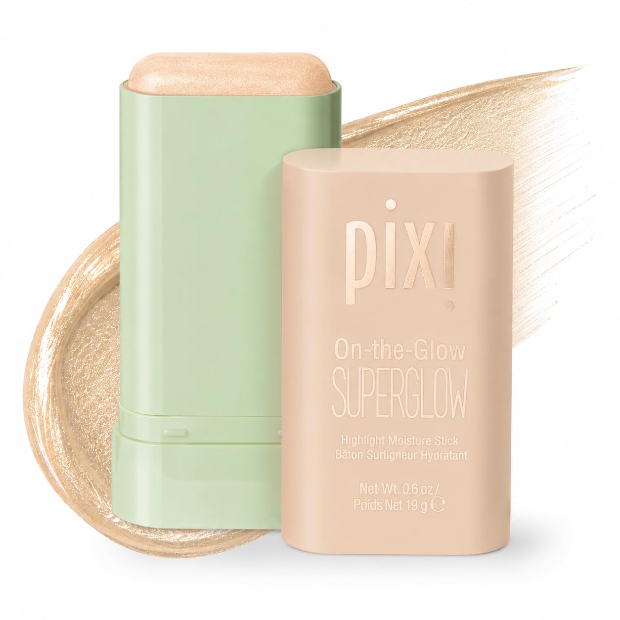 Pixi ON-THE-GLOW SuperGlow Cream Highlighter Stick, Dewy | Natural Lustre
