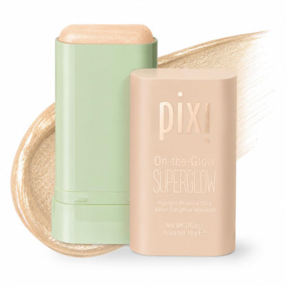 Pixi ON-THE-GLOW SuperGlow Cream Highlighter Stick, Dewy | Natural Lustre