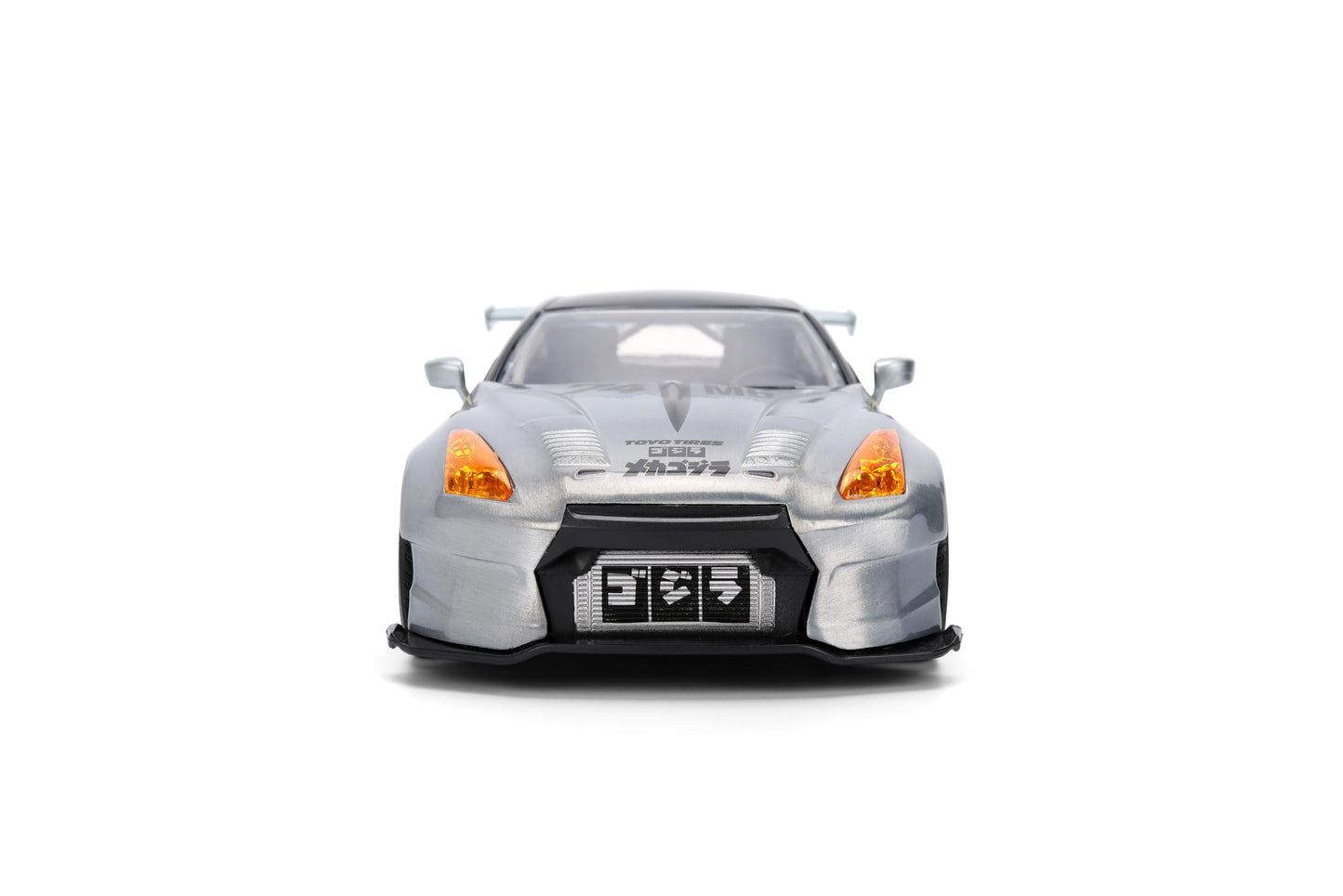 Jada Mechagodzilla with 2009 Nissan GT-R R35 Ben Sopra