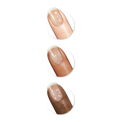 Sally Hansen Salon Effects Nail Accents X Hershey's Cookies 'n' Creme Eggs, Springtime Shower, Easy to Apply, Non-Damaging, Over 40 Accents