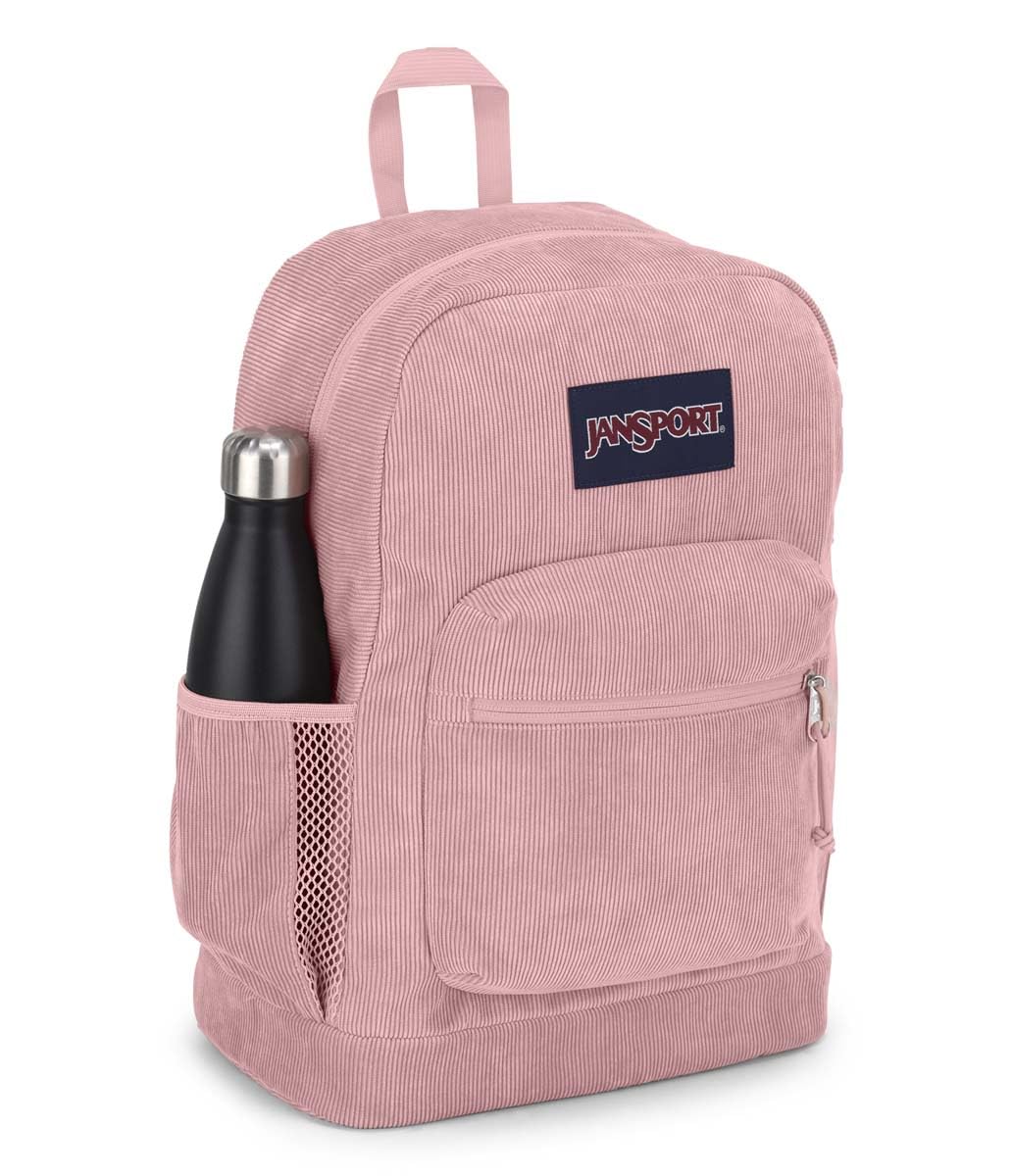 JanSport Cross Town Plus Remix Backpack, Misty Pink Corduroy
