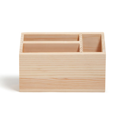 U Brands Magnetic Pen & Marker Holder Wood