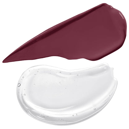 NYX PROFESSIONAL MAKEUP Shine Loud, Long-Lasting Liquid Lipstick with Clear Lip Gloss - Never Basic (Warm Burgundy)