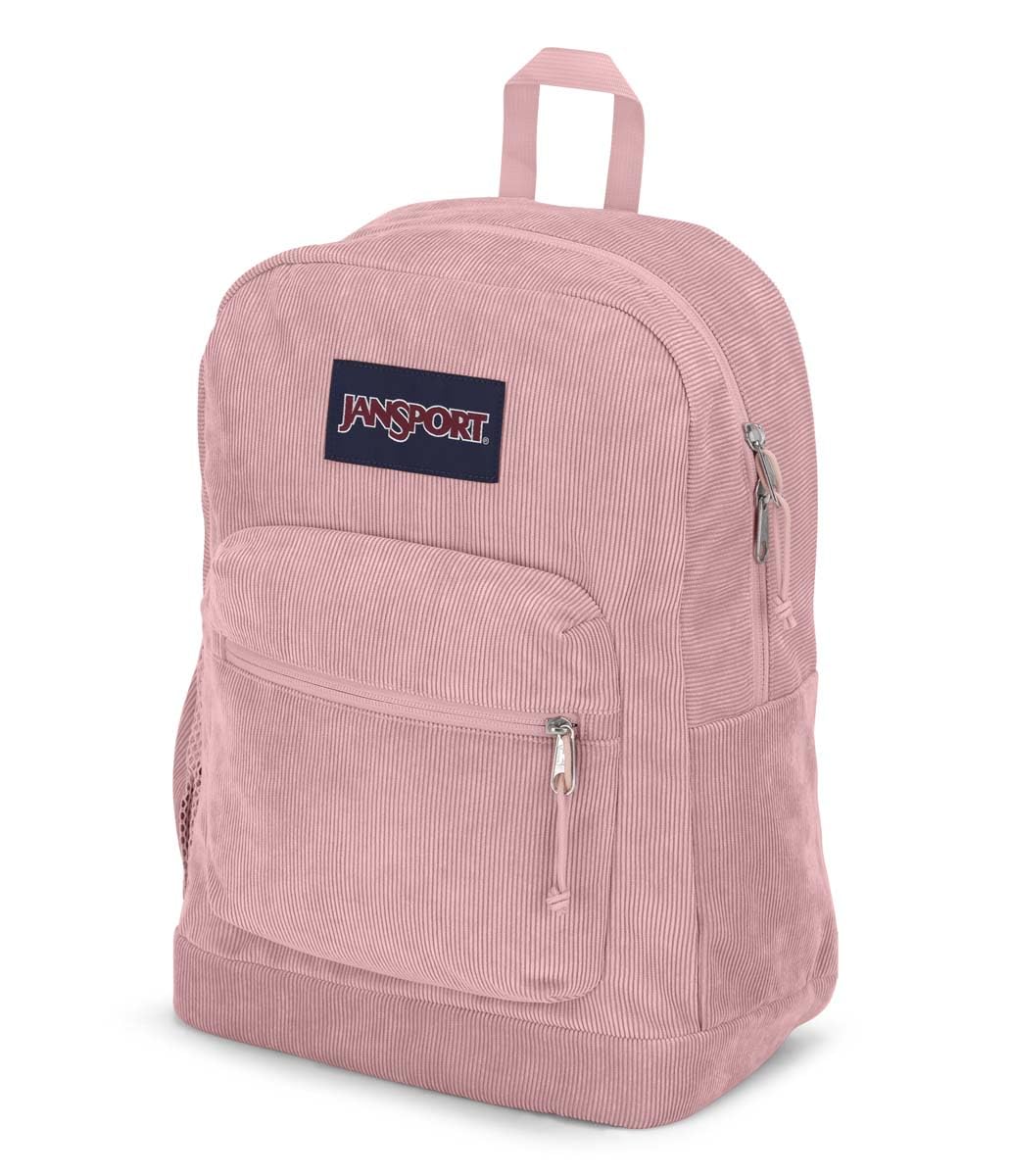 JanSport Cross Town Plus Remix Backpack, Misty Pink Corduroy