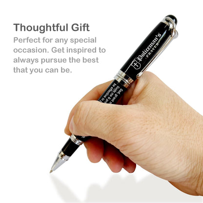 SUSZDOU Policeman Prayer Inspirational Bible Verse Pen