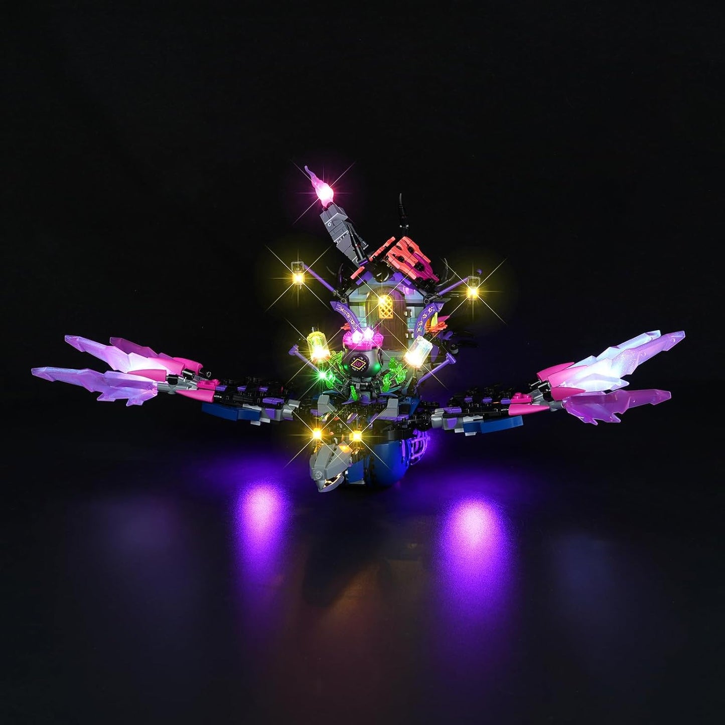 LED Lighting Kit for Lego DREAMZzz The Never Witch s Midnight Raven, Creative Light for Lego 71478 Set (Lights Only, No Lego Models)