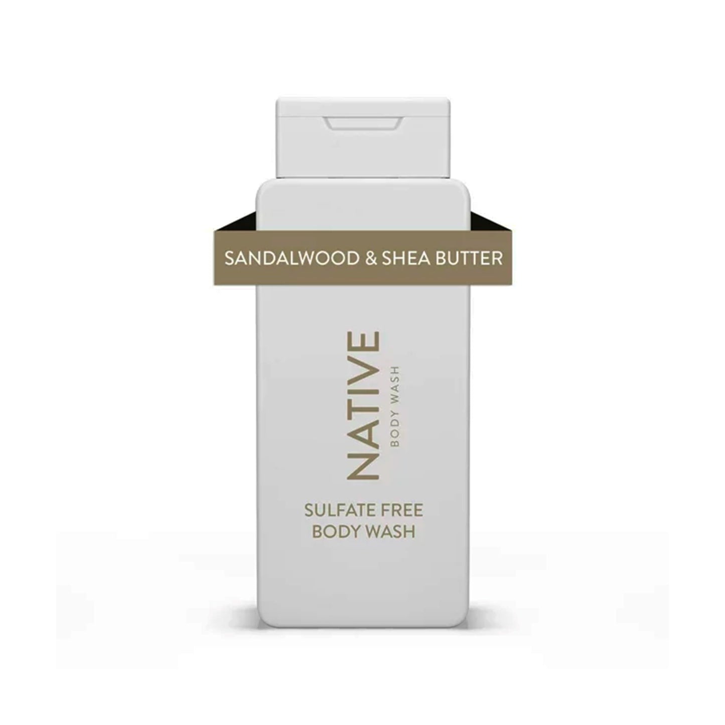 Native Sandalwood & Shea Butter Body Wash 18 Oz