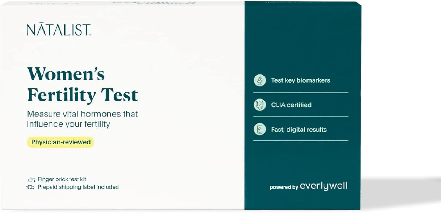 Natalist Women's Fertility Test -at-Home Test Kit *Exp 05/31/2026*