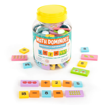 Educational Insights Math Dominoes Addition & Subtraction
