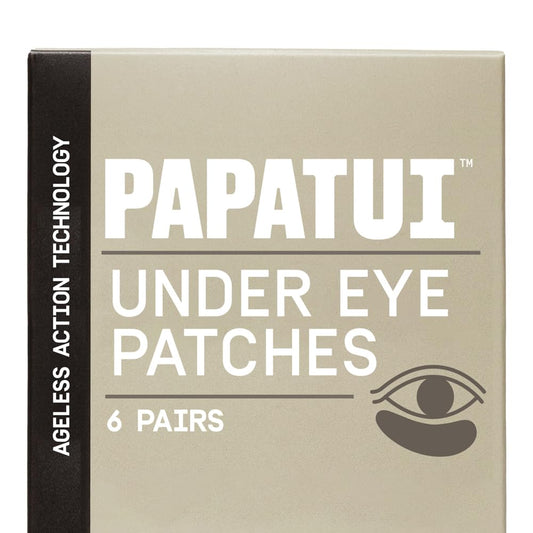 PAPATUI by Dwayne Johnson Fast-Acting Under Eye Patches for Men 6 Pairs