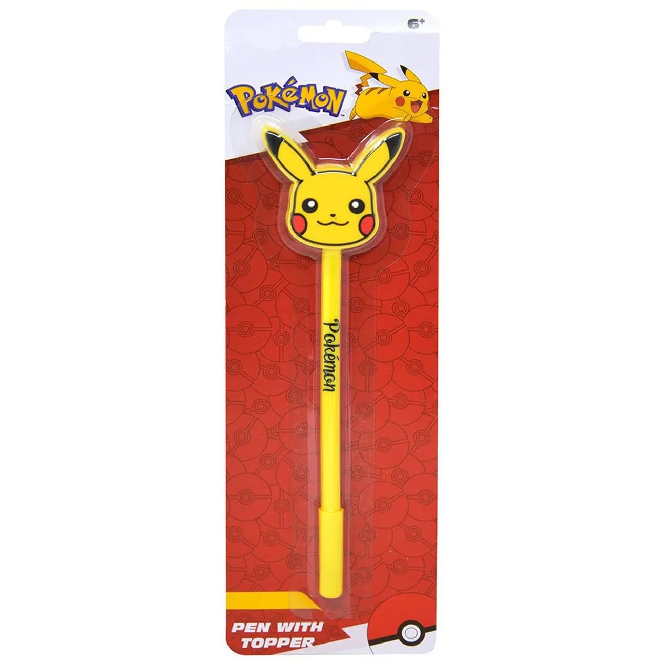 Pokemon Pen With Topper - Pikachu