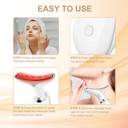 Face and Neck Skin Care Light Therapy