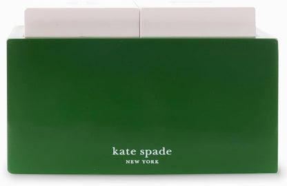 Kate Spade New York Desktop Perpetual Wooden Block Calendar 6 x 4 Inch, Lucky Day
