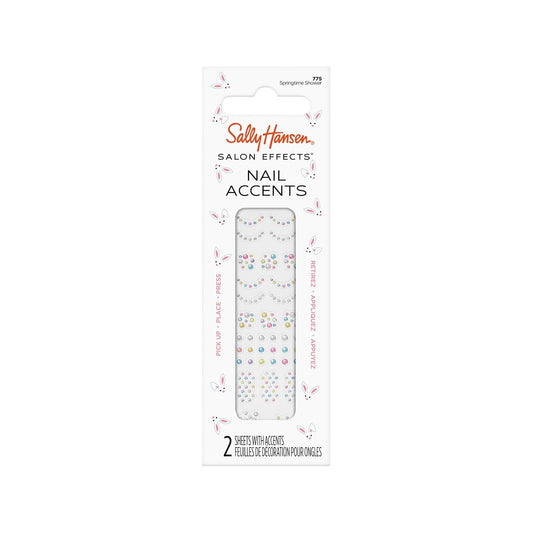 Sally Hansen Salon Effects Nail Accents X Hershey's Cookies 'n' Creme Eggs, Springtime Shower, Easy to Apply, Non-Damaging, Over 40 Accents