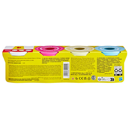 Play-Doh 4 Pack Confetti Putty - Colourful Clay Set for Creative Play and Crafts