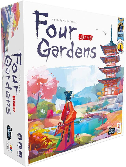 Four Gardens By Arcane Wonders Ages 10+ 2-4 Players