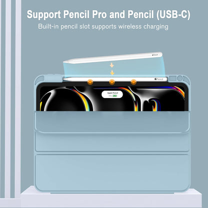 iPad Pro 11 Inch Case with Pencil Holder, Smart iPad Case