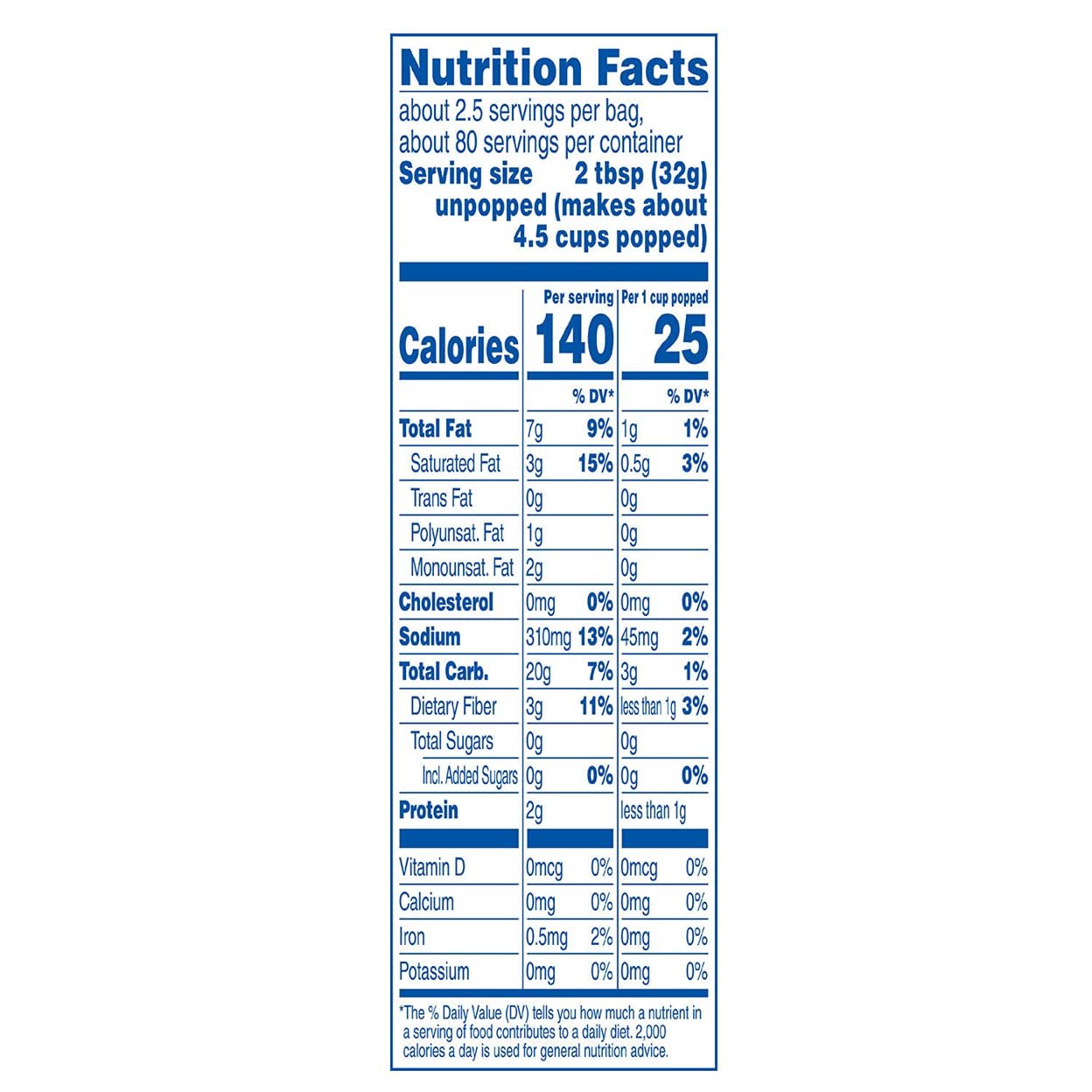 ACT II Butter Lovers Microwave Popcorn, 2.75 Ounce (32 Pack) (BB Mar 15 2027)