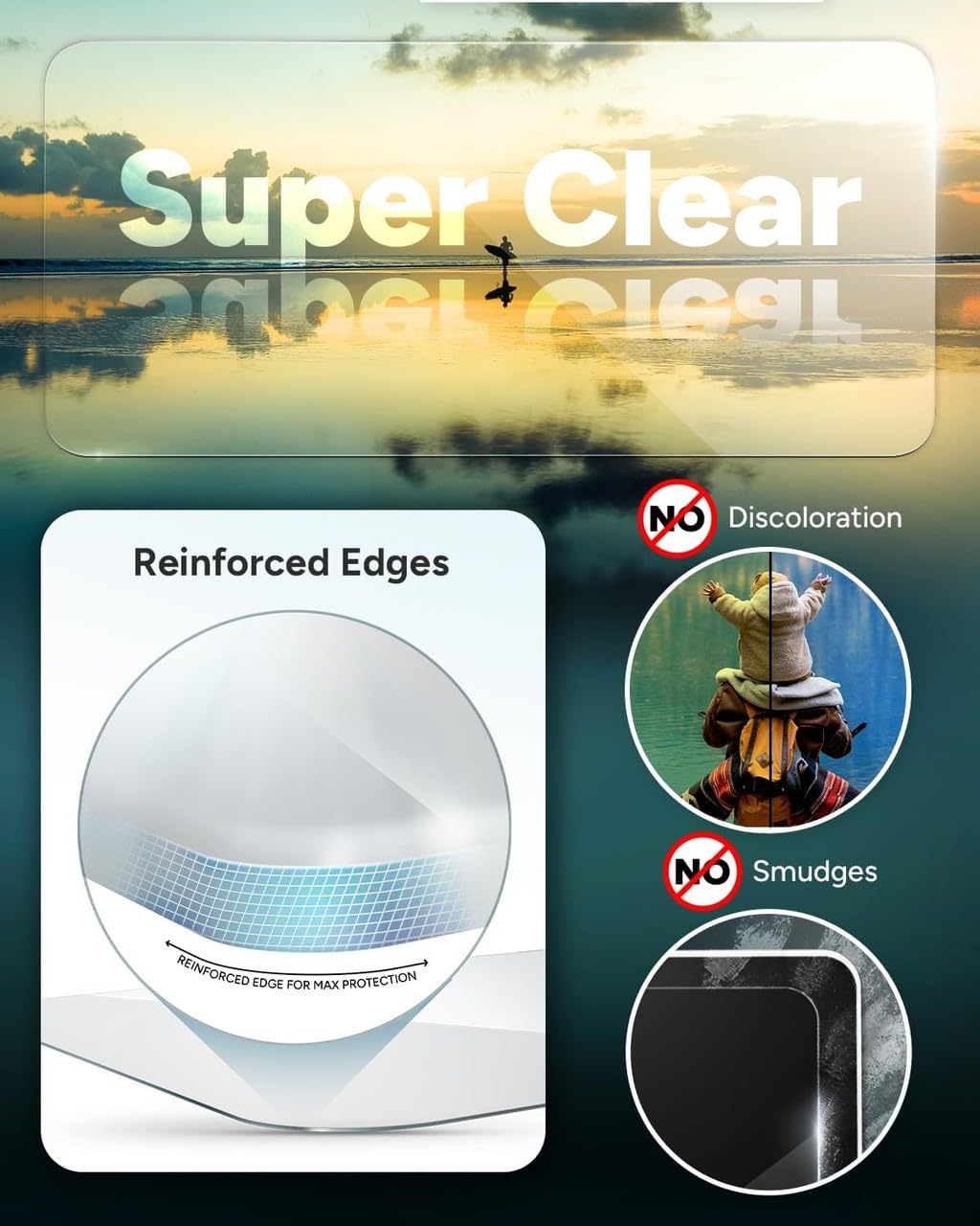ZAGG InvisibleShield Fusion Samsung Galaxy S24 Screen Protector