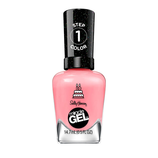 Miracle Gel Nail Polish 341 Pink an Outfit