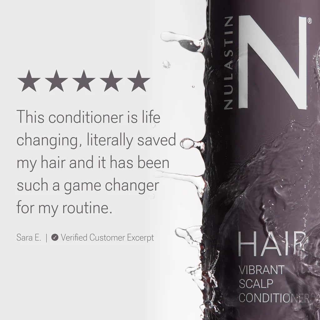 NULASTIN Vibrant Scalp Hair Conditioner & Replenishing Treatment, 10 oz