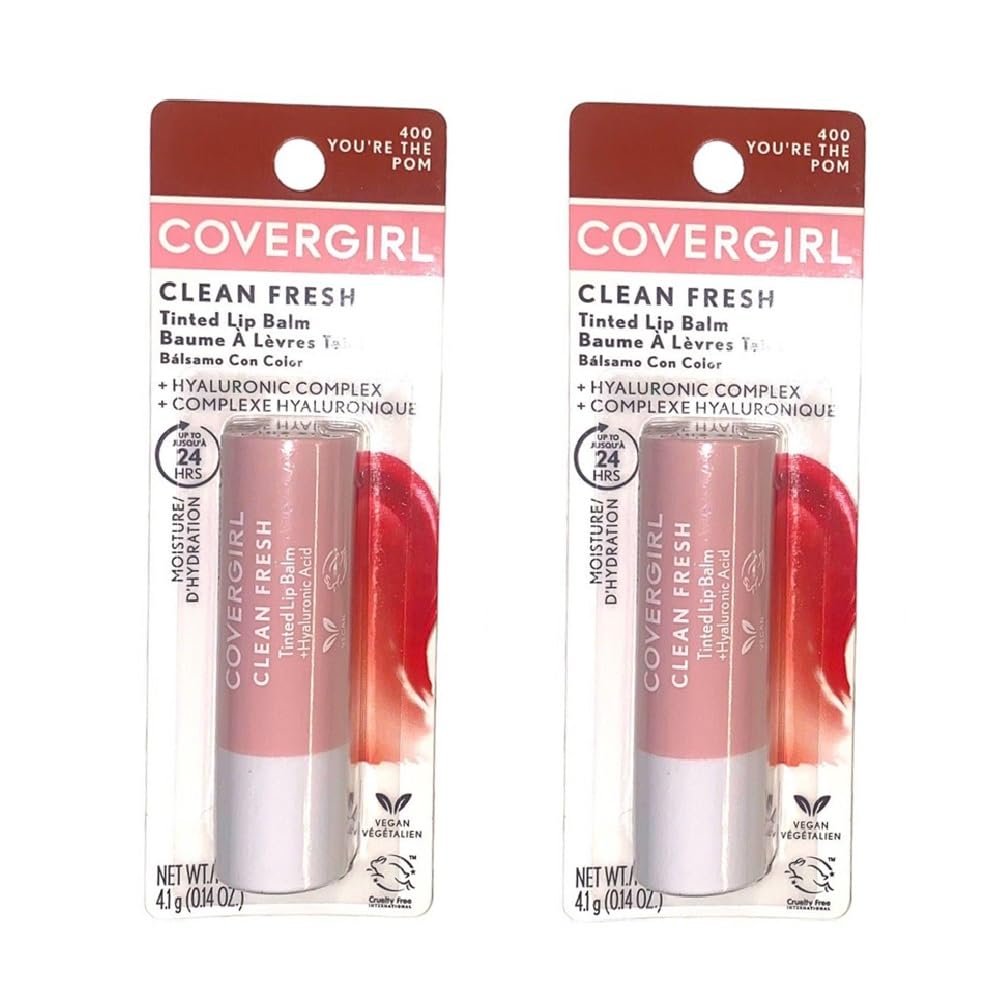 COVERGIRL Clean Fresh Lip Balm 400 You're the Pom