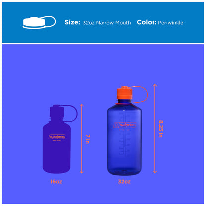 Nalgene 32 oz Narrow Mouth Water Bottle