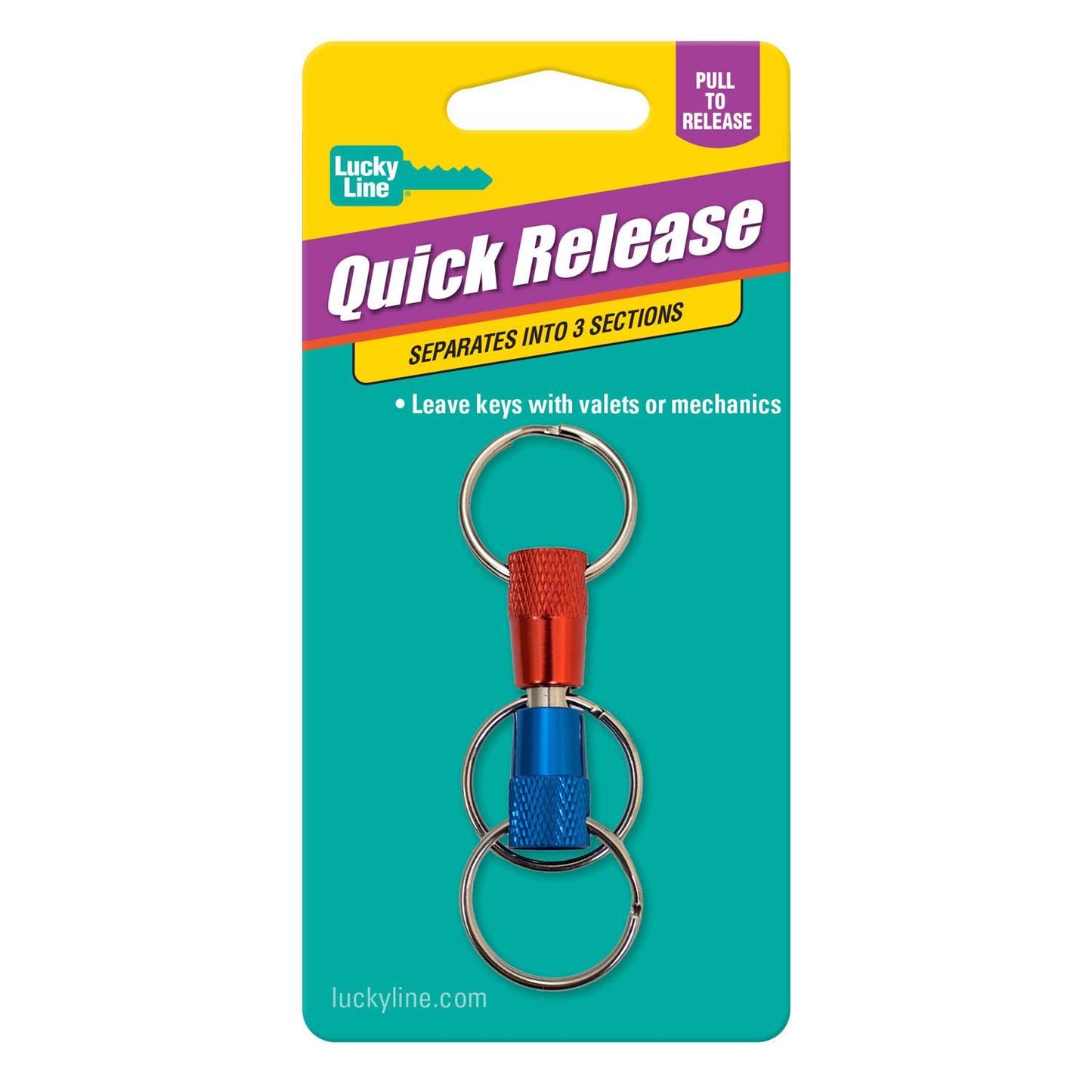 Lucky Line Aluminum Split 3-Way Pull Apart