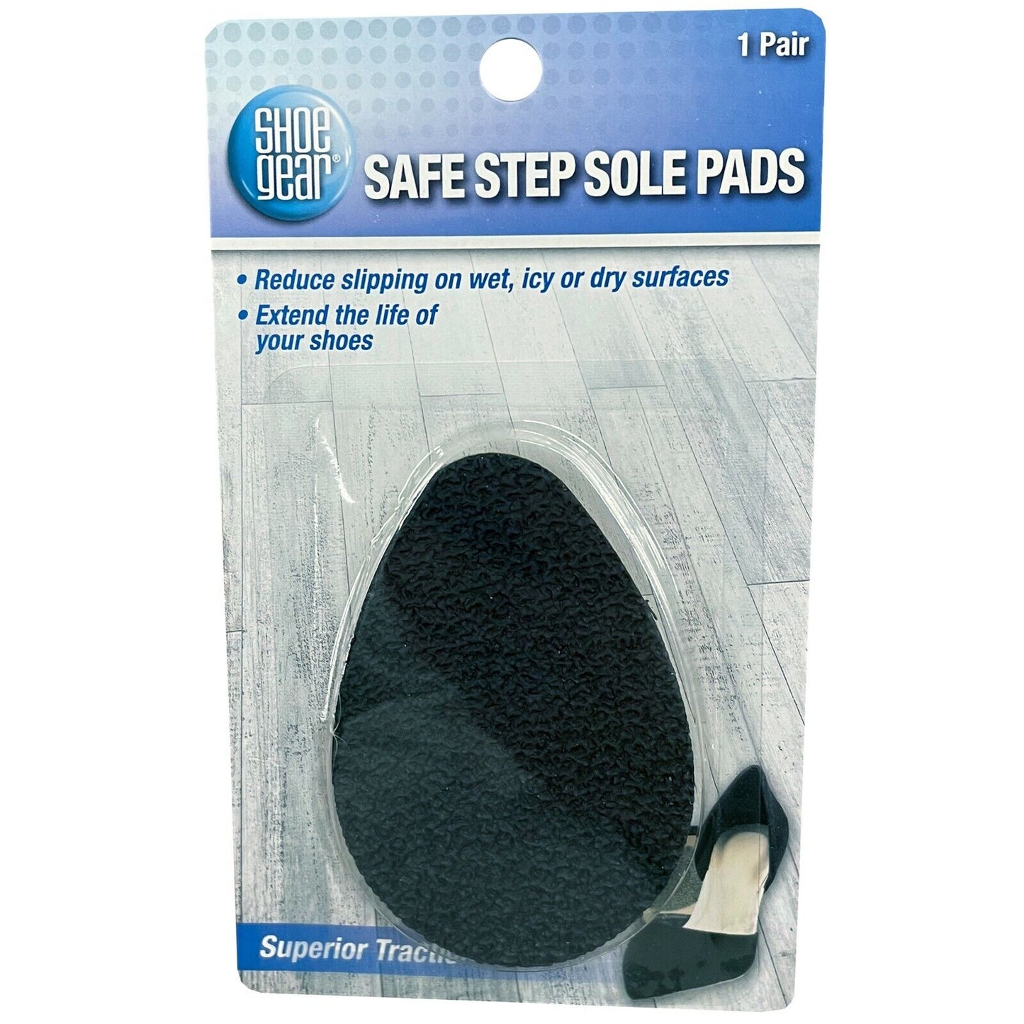 Shoe Gear One Pair Safe Step Sole Pads UPC 070049099457