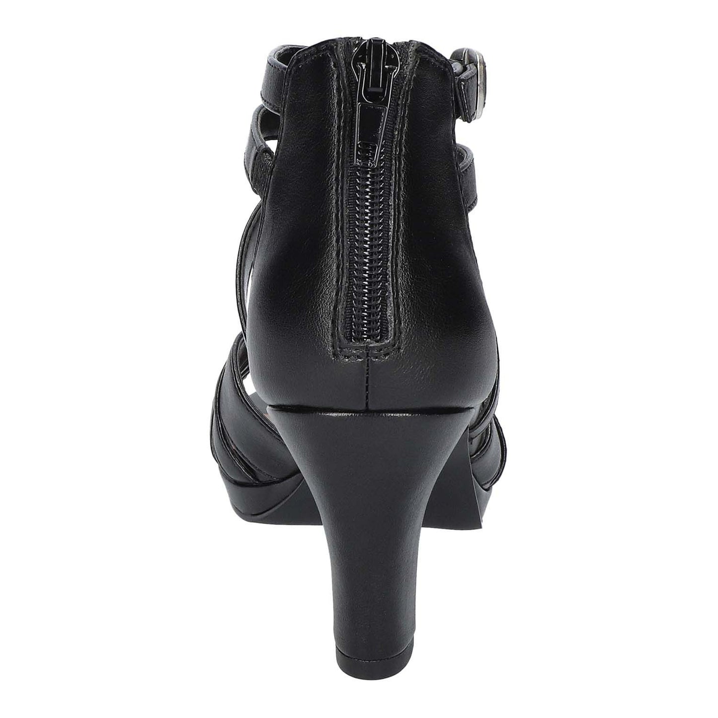 Women's 8.5 M Easy Street Crissa Dress Sandals - Black *Damaged Box*