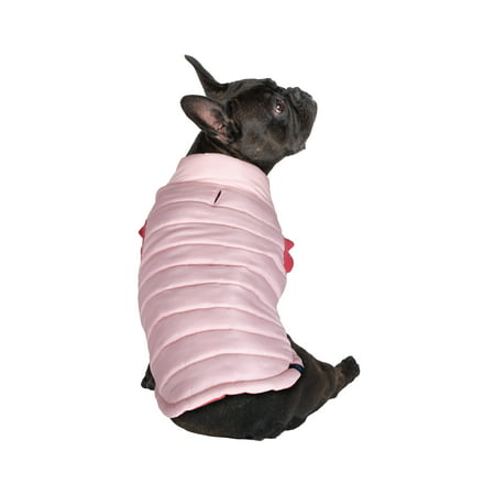 Large Pet Dog Clothes Gap Bomber Jacket - Pink