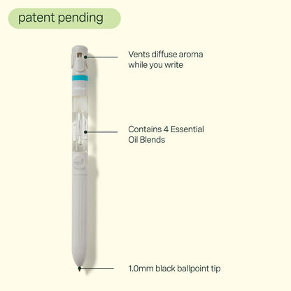 Lifelines Pen Diffuser with 4-Scent Cartridge in Crisp Mountain Air