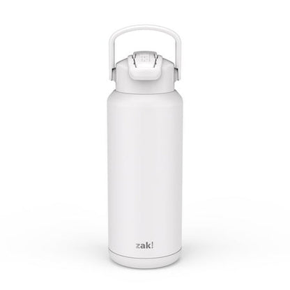 Zak Designs Liberty 32 oz Stainless Steel Double Wall Bottle, Ivory *Minor Cosmetic Damage*