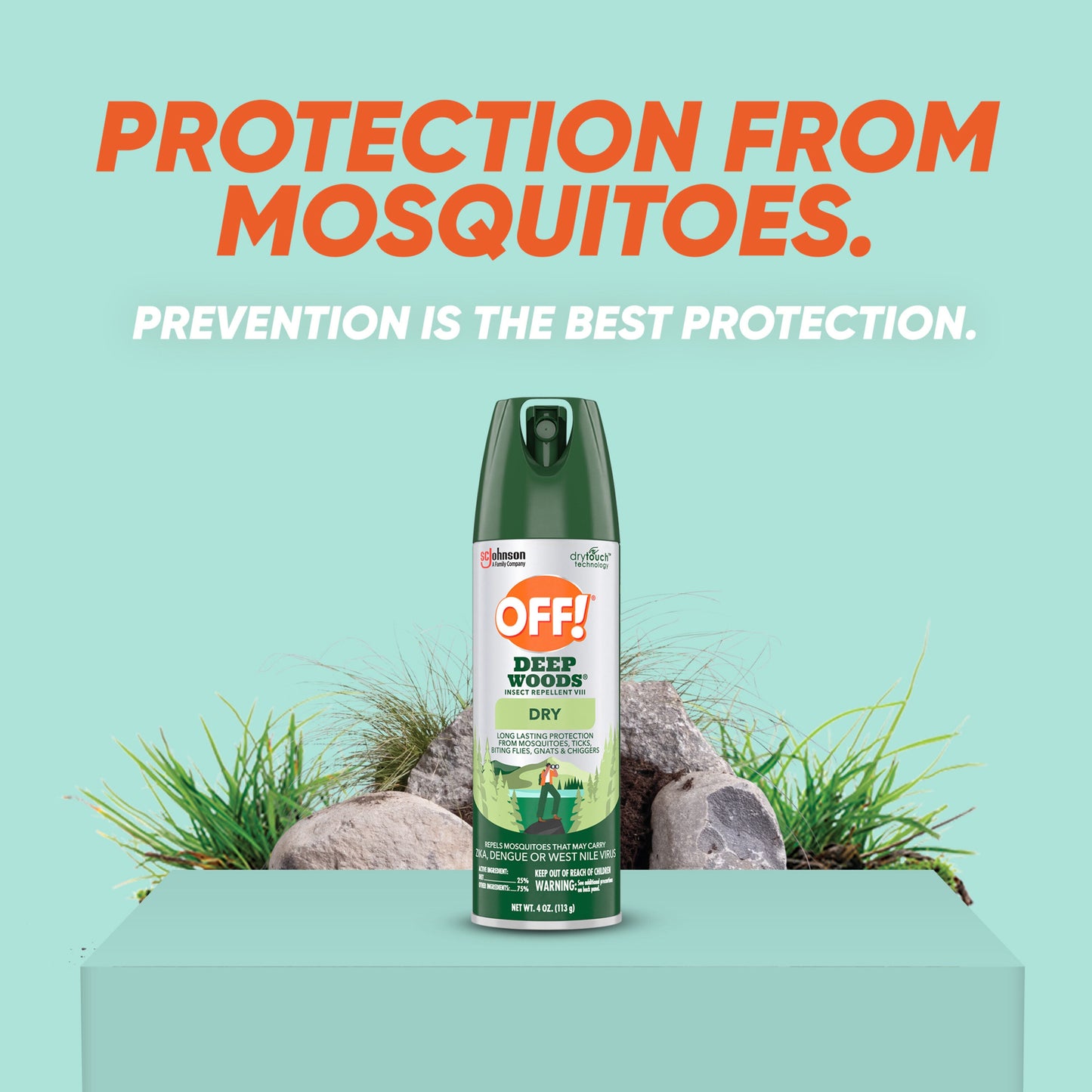 Off! Deep Woods 4-oz All Purpose Outdoor Bug Spray