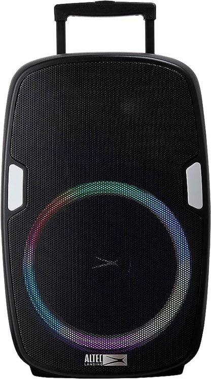 Altec Lansing SoundRover 180-Watt Smart Bluetooth Indoor/Outdoor Party Speaker in Black