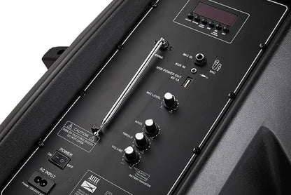 Altec Lansing SoundRover 180-Watt Smart Bluetooth Indoor/Outdoor Party Speaker in Black