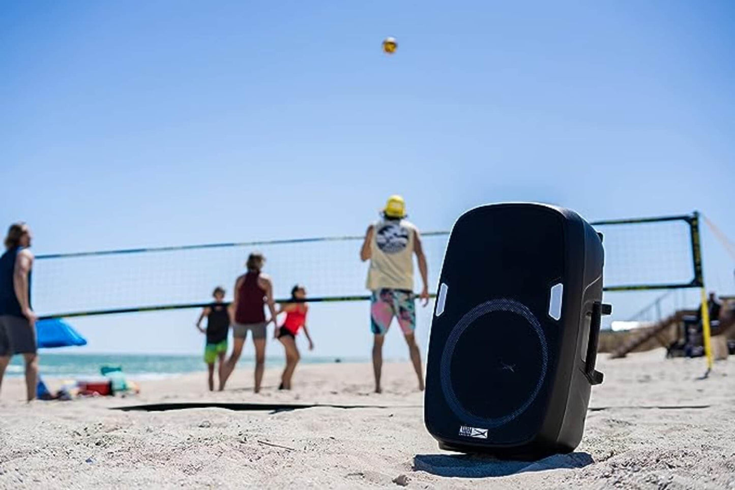 Altec Lansing SoundRover 180-Watt Smart Bluetooth Indoor/Outdoor Party Speaker in Black