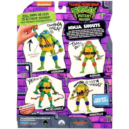 Leonardo Deluxe Ninja Shouts Figure
