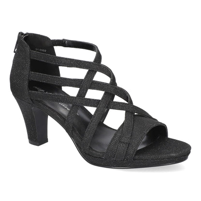 9 Women's Easy Street Bee Platform Sandals