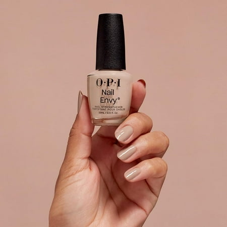 OPI Nail Envy Lacquer, Double Nude-y, Nail Polish, 0.5 fl oz **Damaged Box**