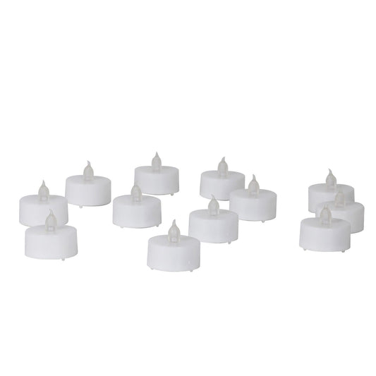 Mikasa White LED Tealight 12-piece Set **Damaged Box**