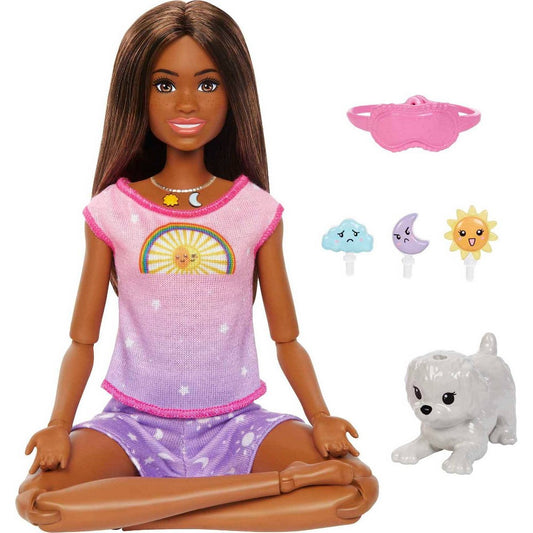 Barbie Self-Care Rise & Relax Doll with **TAN** Puppy