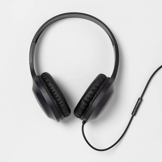 Wired on-Ear Headphones - Heyday - Black