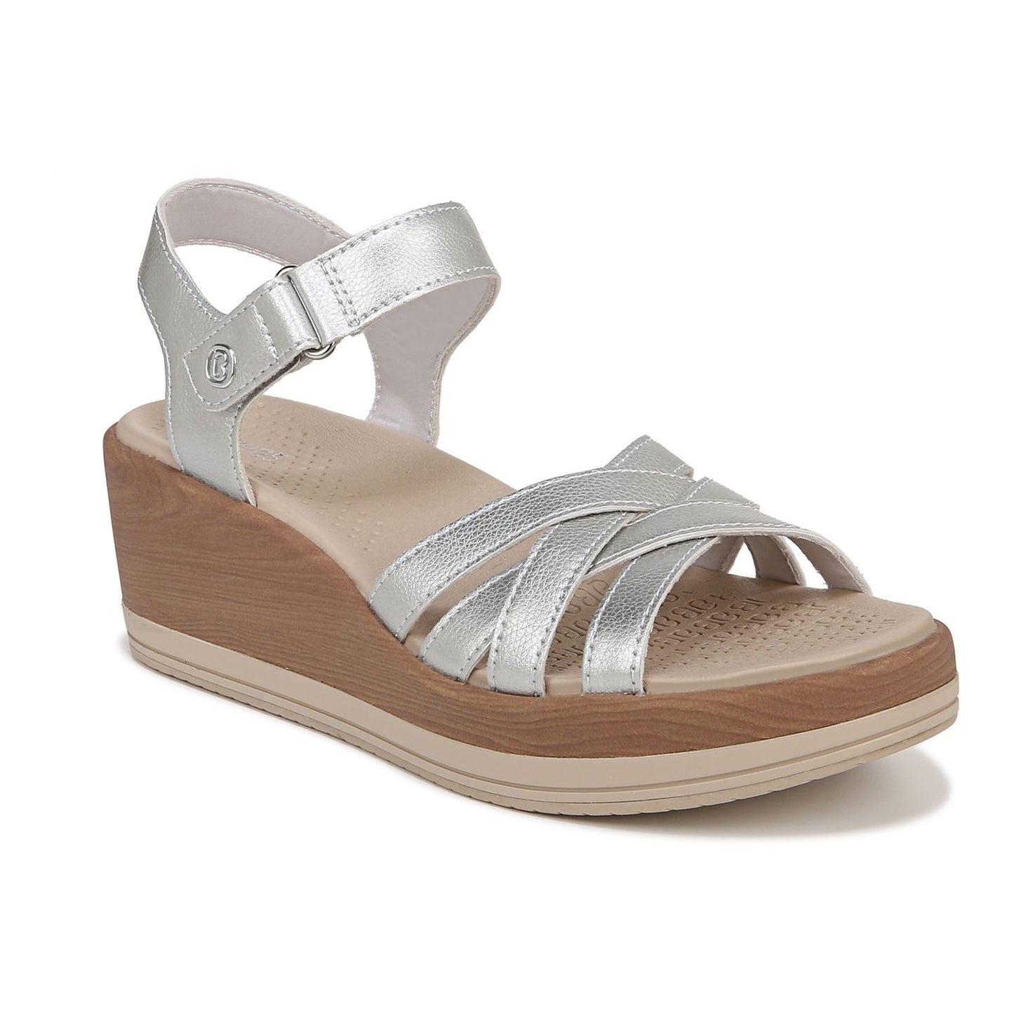 Women's 11 Bzees Rhythm Strappy Wedge Sandals