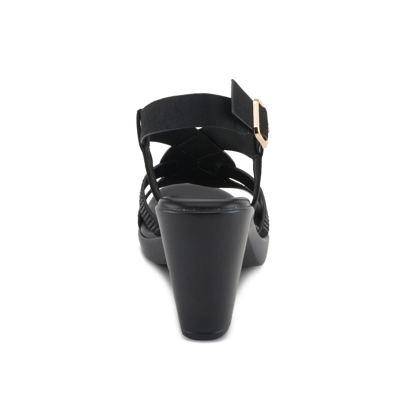 Women's 7.5-8 Patrizia Drina Rhinestone Slingback Sandals - Black