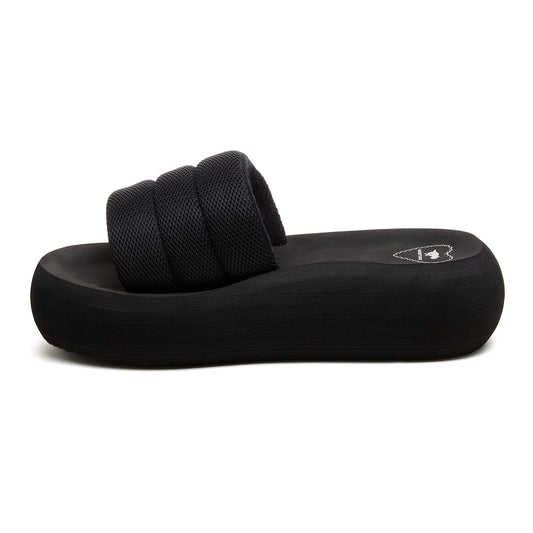 Women's 9 Rocket Dog Splash Platform Sandals Black *Box Missing Lid*